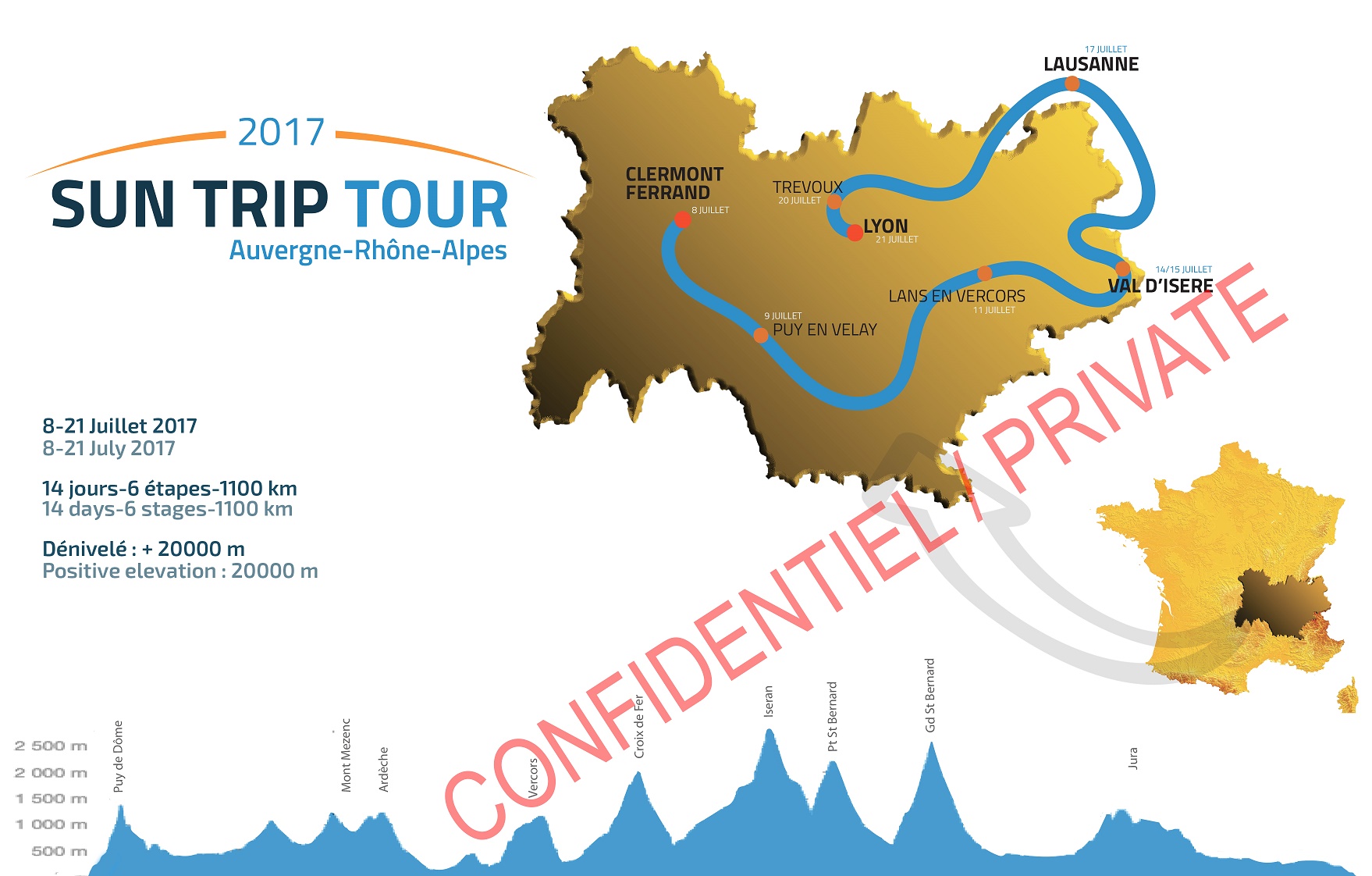parcours et logo